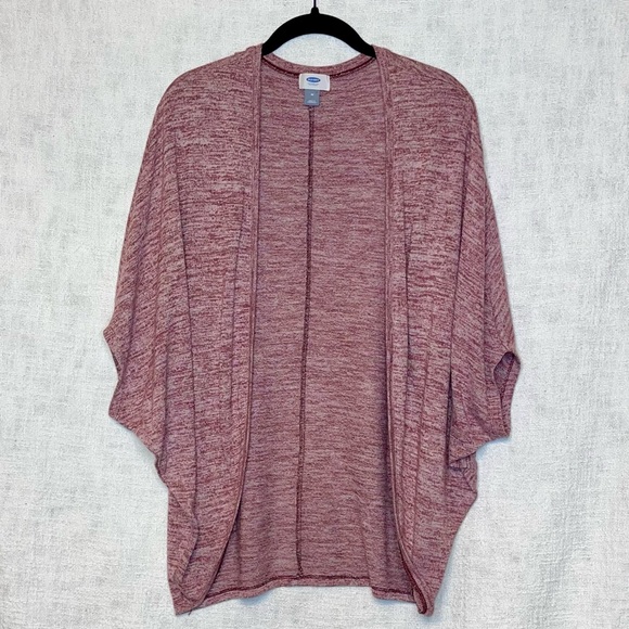 Old Navy Sweaters - OLD NAVY women’s heather purple soft knit lightweight cardigan sweater Sz M EUC